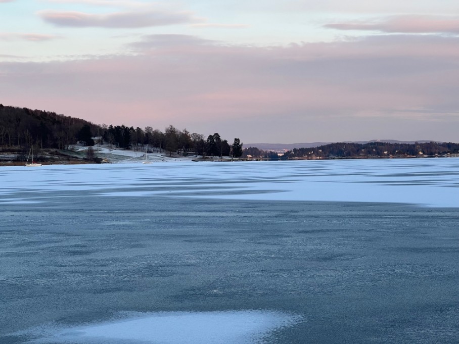 Is oslofjorden starten av desember
